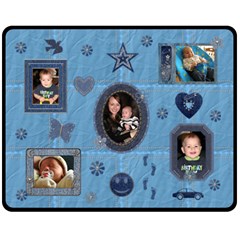 Little Boy Blue Medium Fleece Blanket - Fleece Blanket (Medium)