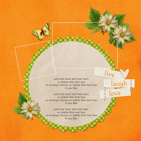 Life Is Beautiful Quickpages By Jennyl 12 x12  Scrapbook Page - 2