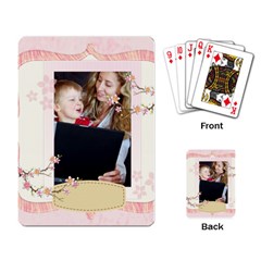 Flower theme - Playing Cards Single Design (Rectangle)