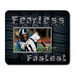 fearless mousepad - Large Mousepad