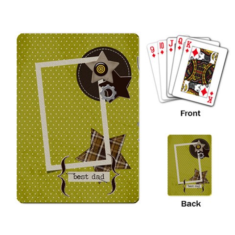 Playing Cards Single Design Back