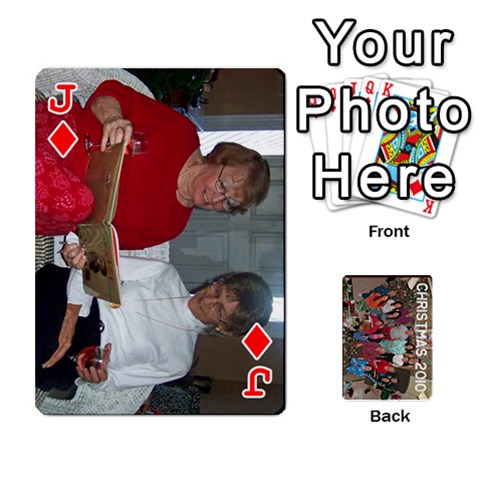 Jack Christmas 2010 Cards  By Cheri Front - DiamondJ