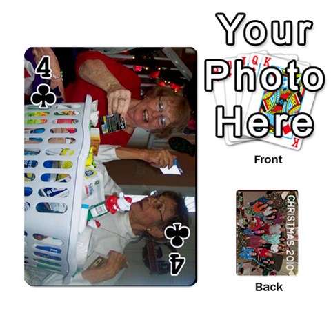 Christmas 2010 Cards  By Cheri Front - Club4