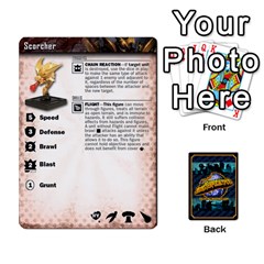 Planet Eaters and Buildings through 3-2 - Playing Cards 54 Designs (Rectangle)