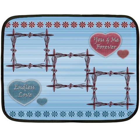 Endless Love Blanket By Daniela 35 x27  Blanket