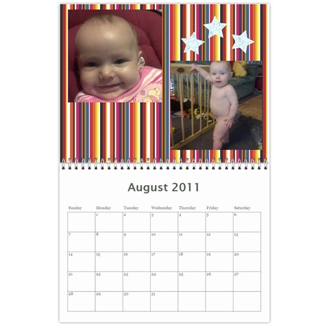 Calender 2011 By Sarah Aitken Aug 2011