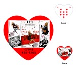 Crystal cards - Playing Cards Single Design (Heart)