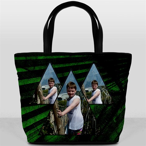 Climb Every Mountain Bucket Bag By Catvinnat Back