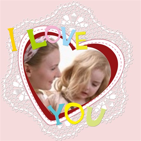 Il Ove U By Joely 12 x12  Scrapbook Page - 1