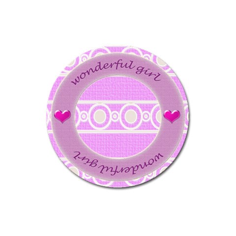 Wonderful Girl Magnet By Daniela Front