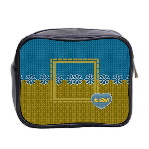 Named Knitted Toiletries Bag By Daniela Back