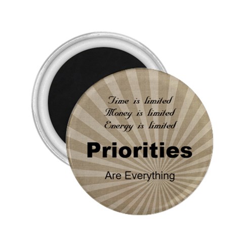 Priorities 2 25 By Debra Macv Front