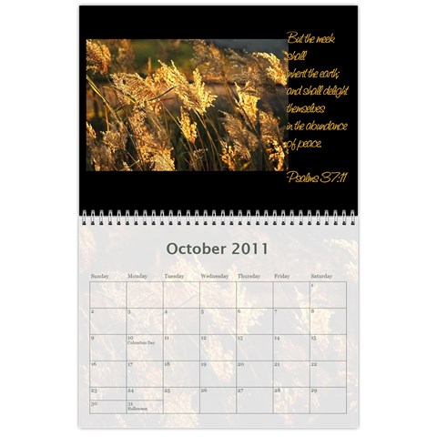 Vanna s Calendar By Leandra Oct 2011