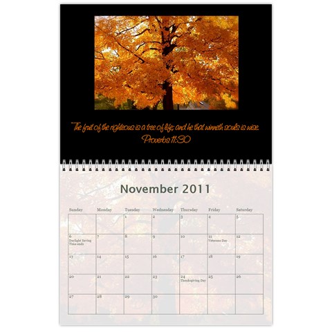 Vanna s Calendar By Leandra Nov 2011
