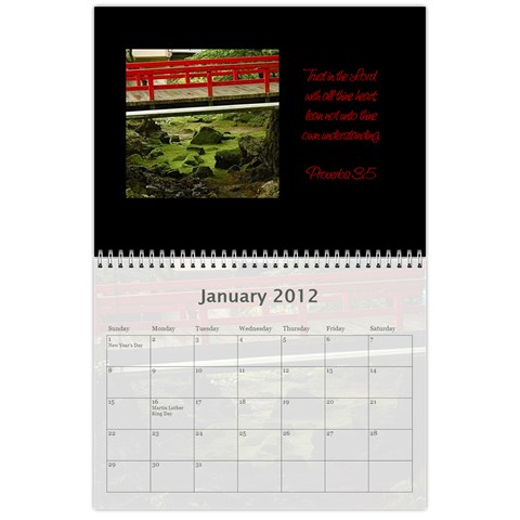 Vanna s Calendar By Leandra Jan 2012
