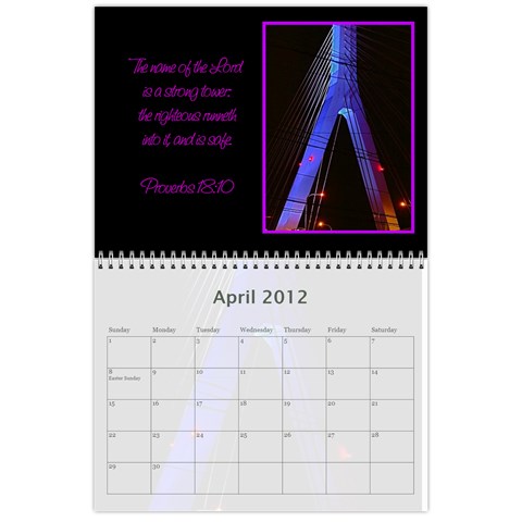 Vanna s Calendar By Leandra Apr 2012