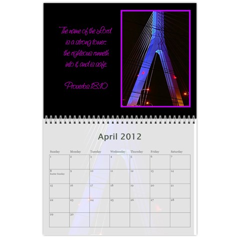 Vanna s Calendar By Leandra Apr 2012