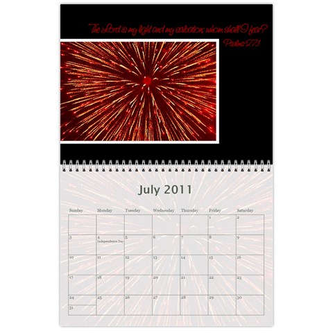 Vanna s Calendar By Leandra Jul 2011
