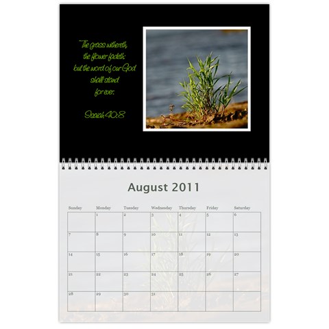 Vanna s Calendar By Leandra Aug 2011