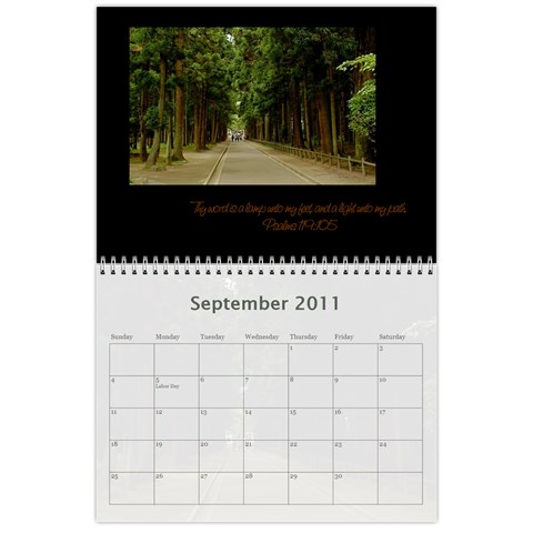 Vanna s Calendar By Leandra Sep 2011