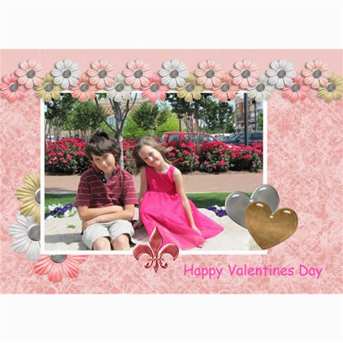 Amore Valentines Card By Lisa Minor 7 x5  Photo Card - 1