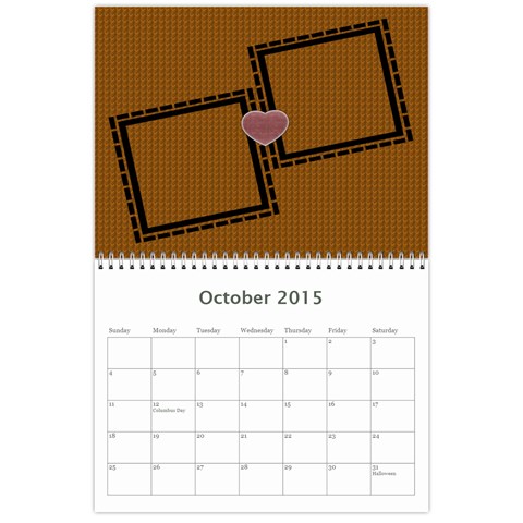 A Family Story Calendar 18m By Daniela Oct 2015