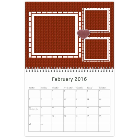 A Family Story Calendar 18m By Daniela Feb 2016