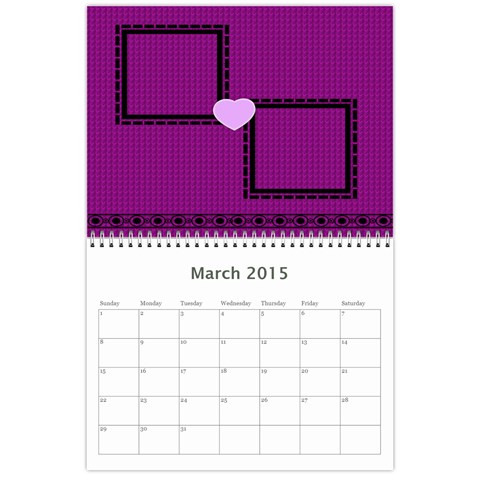 A Family Story Calendar 18m By Daniela Mar 2015