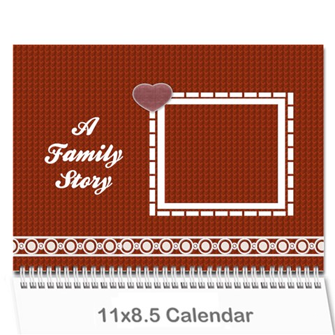 A Family Story Calendar 12m By Daniela Cover