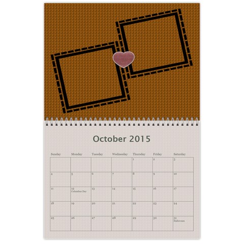 A Family Story Calendar 12m By Daniela Oct 2015