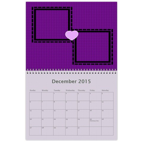 A Family Story Calendar 12m By Daniela Dec 2015