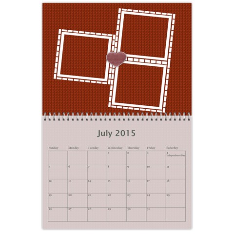 A Family Story Calendar 12m By Daniela Jul 2015