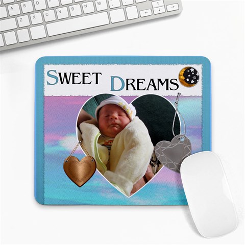 Sweet Dreams Large Mousepad By Lil Front