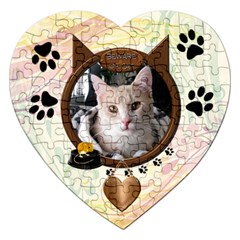 Beware Of Cat Heart Puzzle