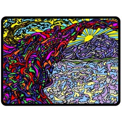 Rainbow Bridge - Fleece Blanket (Large)