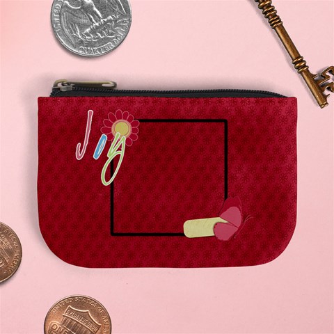 Pink Joy Mini Coin Purse By Albums To Remember Front