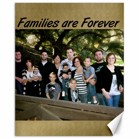 Family By Dwelley 15.75 x19.29  Canvas - 1