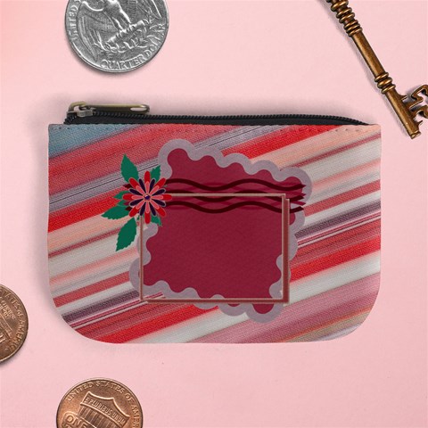 Red Coin Purse By Daniela Front