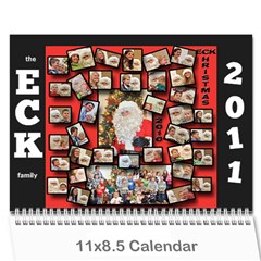 2011 calendar - Wall Calendar 11  x 8.5  (12-Months)