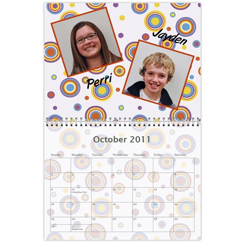 2011 Calendar By Tammy Oct 2011