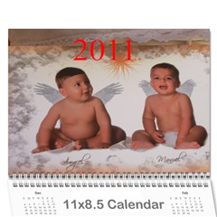 CALENDARIO MANUELA - Wall Calendar 11  x 8.5  (12-Months)