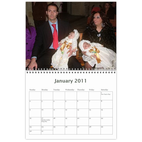 Calendario Manuela By Fernando Velasco Perez Jan 2011