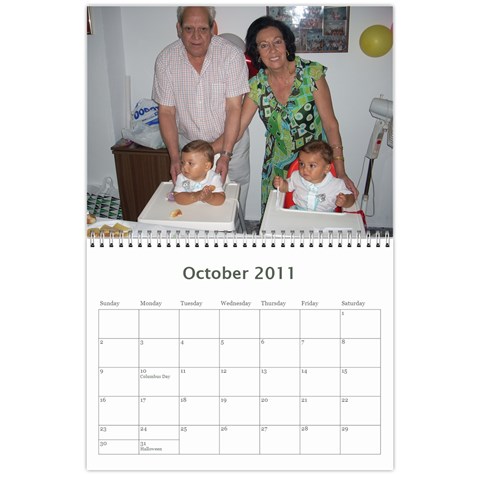 Calendario Manuela By Fernando Velasco Perez Oct 2011