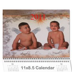 CALENDARIO SARITA - Wall Calendar 11  x 8.5  (12-Months)