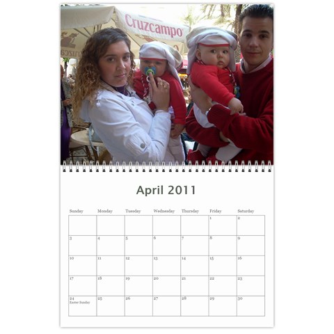 Calendario Sarita By Fernando Velasco Perez Apr 2011