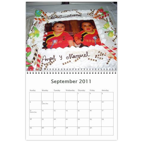 Calendario Sarita 2 By Fernando Velasco Perez Sep 2011
