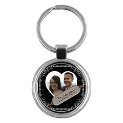 Forever Round Key Chain