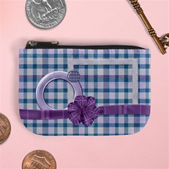 Lavender Rain Coin Bag 2 - Mini Coin Purse