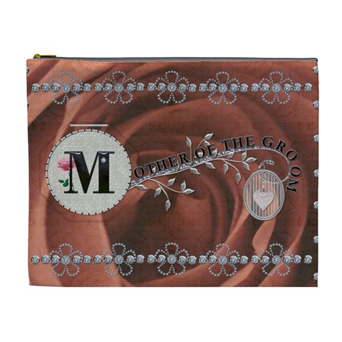 Mother Of The Groom Xl Cosmetic Bag By Lil Front