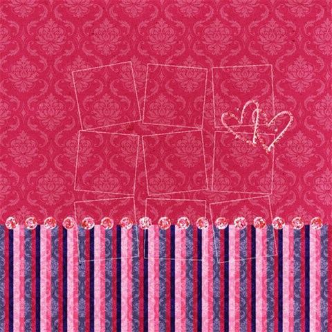 Love Ya Big Qp Set 8 By Mikki 12 x12  Scrapbook Page - 2
